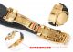 C1 Factory Top Watch - C1 Rolex Daytona Gold 4131 Oysterflex Strap Black-silver Dial Copy Watch (7)_th.jpg